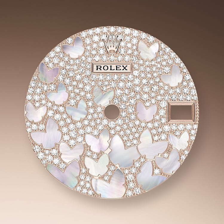 パヴェダイヤモンド入りダイアル