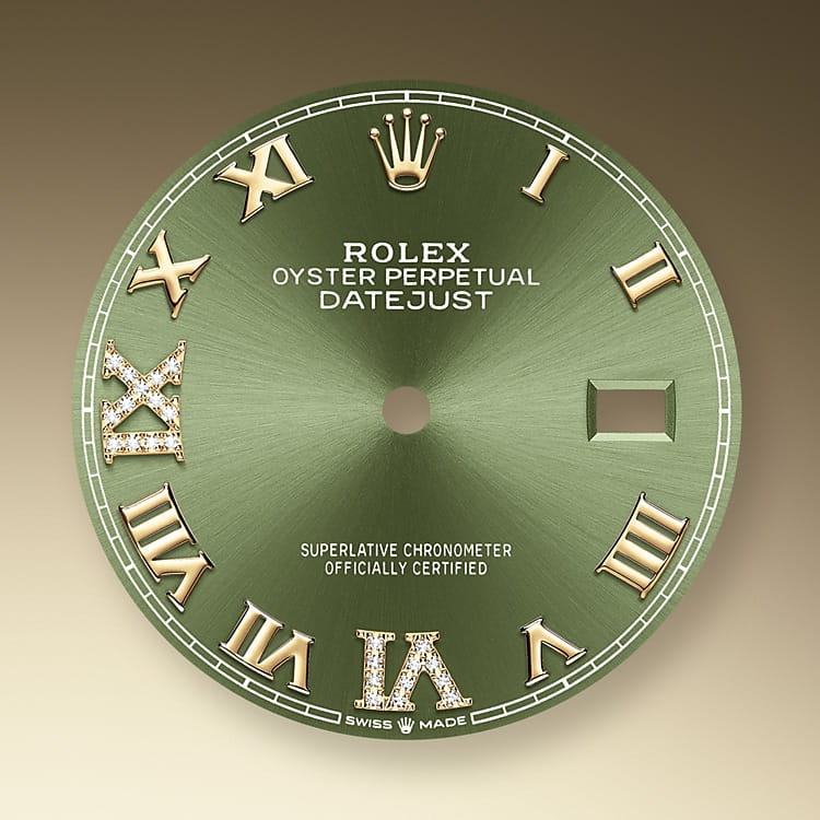 オリーブグリーンダイアル